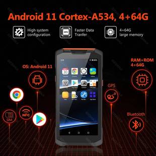 安GZPDA33-卓1手持终端Z1数据终端机PDANFC1专业条码扫描仪盘4+点