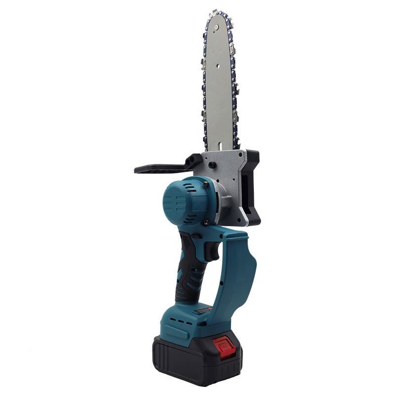 充电式无线锂电链锯户外小寸型伐木8锯家用绿化918修枝锯子套电装