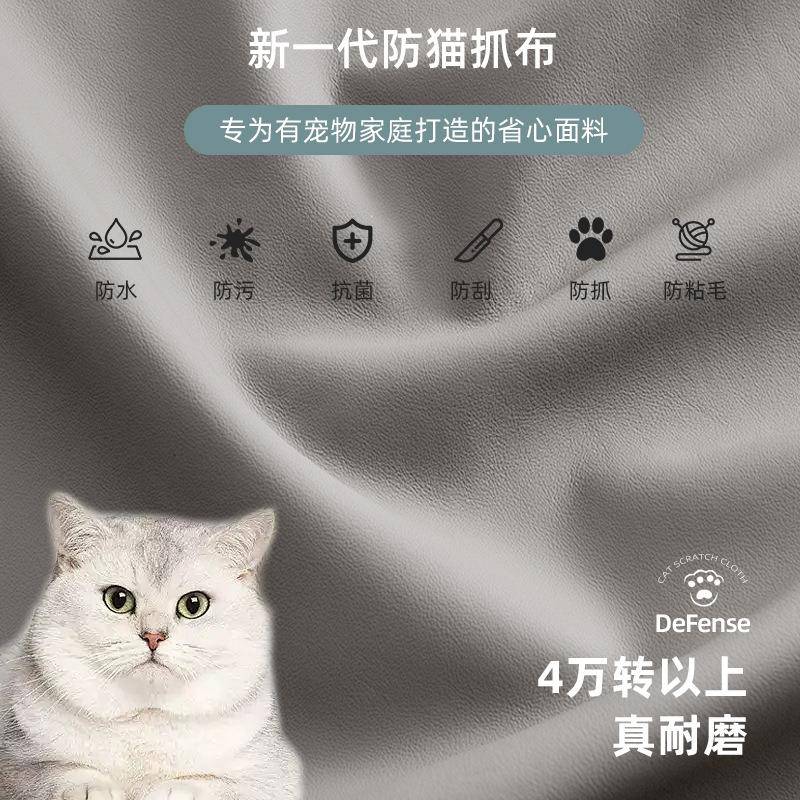猫抓布小户型沙发出租房客厅卧室坐卧两用功能公寓酒店沙发床工厂