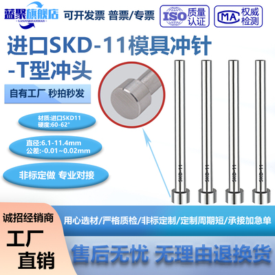 SKD11模具冲针T型冲头