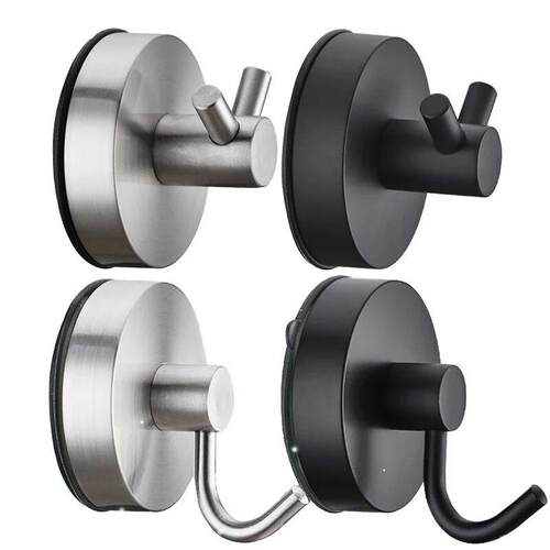 1/2/4pcs 5KGS Reusable Towel Hook Vacuum Suction Cup Hook Ro