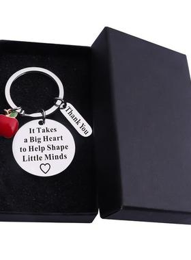 TURELOVE,Teacher Appreciation Gifts Keychain Idea for Christ