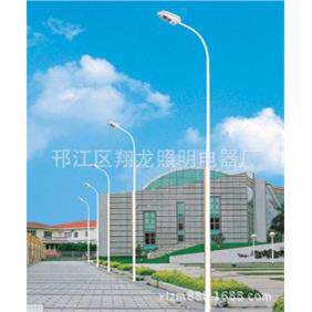 8米80瓦LED光源单臂路灯厂家全套低价销售，保质保量