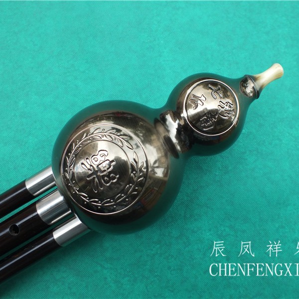 葫芦丝青古铜黑檀木三音降B调精品葫芦丝耐摔云南葫芦丝厂价直销