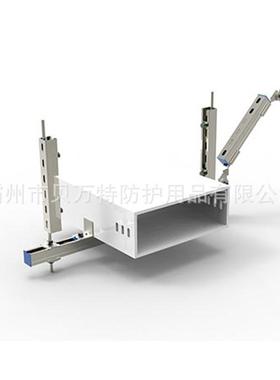 矩形线缆桥架抗震件支架C型钢SJF抗震统支支架系配件连接铰链架