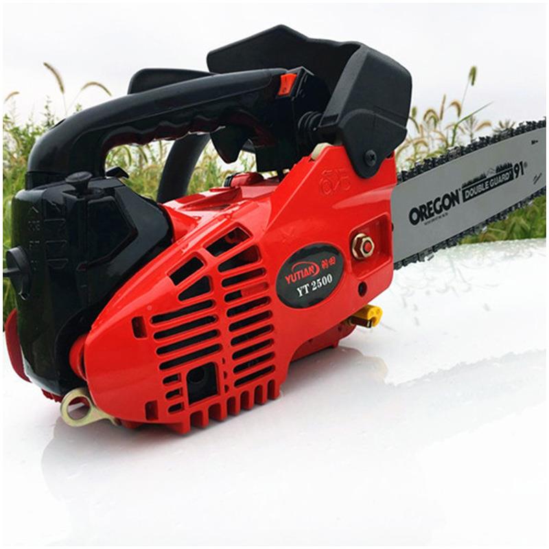 新大功率汽油锯木易款锯ARR启动园林工具宝石款园林伐锯油可