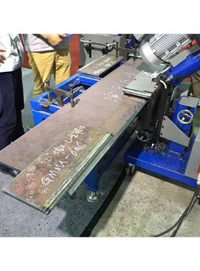 淘乐G-M6MA0LFHC坡口铣边机自动行走板铣边平机钢板铣边机