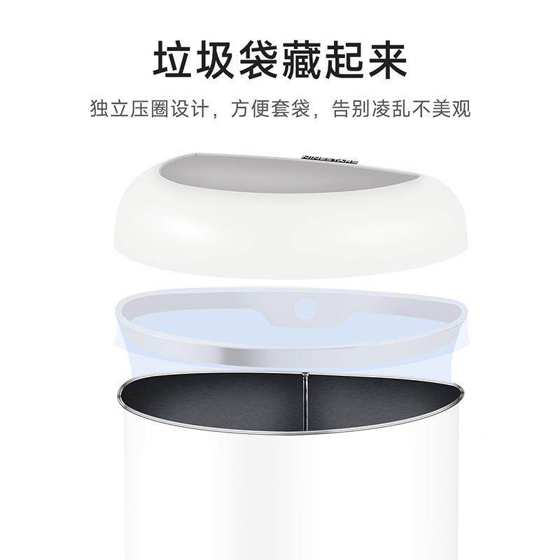 IESTARSN/纳N仕SHH达无盖商用大容量厨房户外公家用垃办圾桶厂家