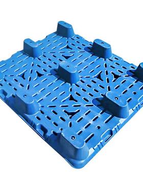 1210脚吹防塑塑九料层托盘中空GLU双塑料托盘平板仓库物流潮卡板