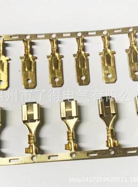 .3四方6横带DJ插6210-6.3250接线端子酸洗本色2AAK50只/盘