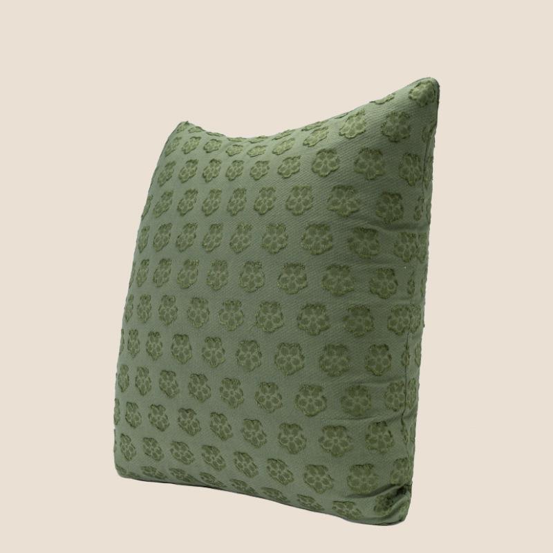 202窗5发新款沙抱BLB枕感绿色客厅飘绣床头花靠枕套