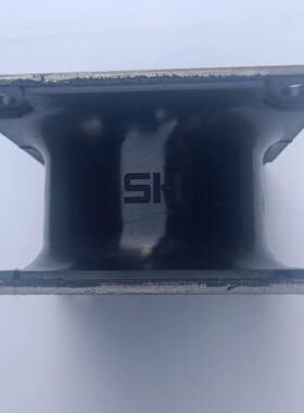 打8桩机180*10*10减0胶TYW减震块压橡路机橡胶震块钢板夹层橡胶垫