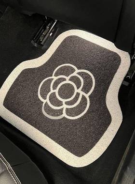 汽车圈脚垫丝通PHC用主驾驶地毯爱茶花地垫防脏防保护滑垫车可垫