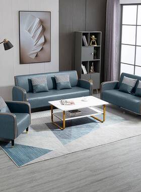 猫抓皮沙PII发三小户型双人人轻奢布艺厅公寓出租房简客约装店网