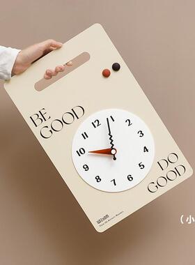 静wozo卧om屋准钟表简约现代客厅创意HNU饰挂钟家用音装品室2025