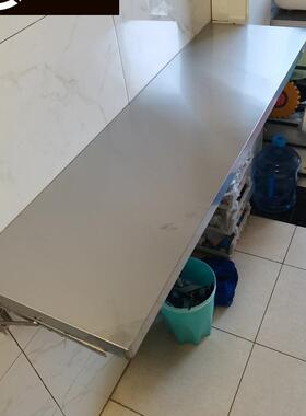 单层壁挂置物架GWQ面调料架厨房墙上墙壁挂挂一可折叠不锈钢架层