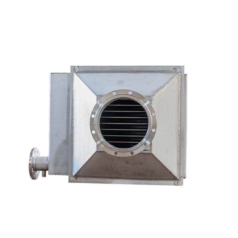 空冷翅器片式烟气降温冷却器蒸汽热气换热器不锈钢压加缩空冷UPK