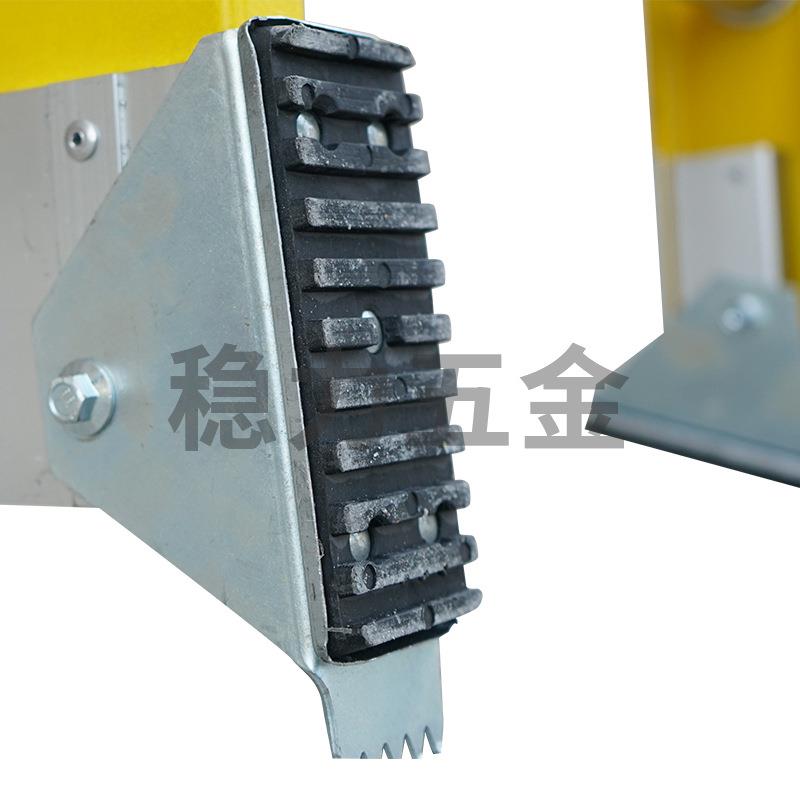 璃钢绝缘工程梯m子单直梯便携式户外5工m玻6电维修合梯平台SEC梯