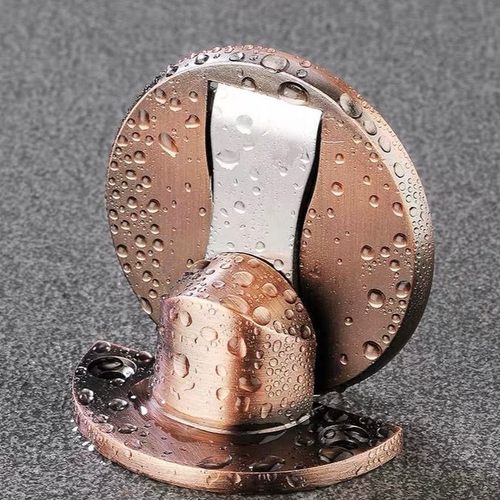 打孔门吸 免打孔地吸隐形304不锈钢门碰门挡卫生间强磁吸门器防撞