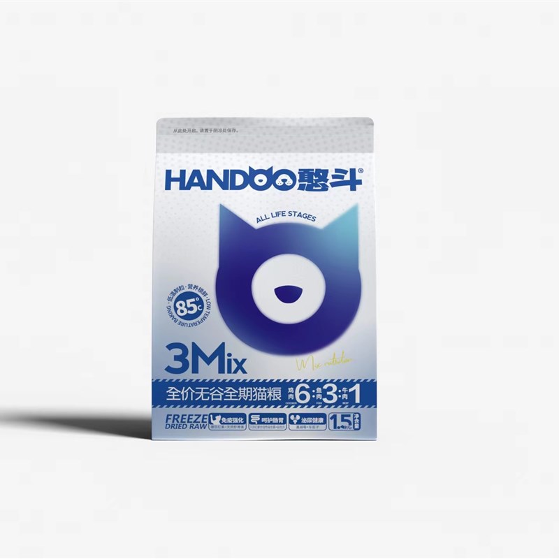 憨斗猫粮干粮日粮冻干喷涂增肥发腮助消化泌尿增强免疫力成猫幼猫