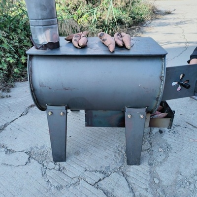 多功能无烟取暖炉柴火炉室内取暖家用炉灶农村两用做饭新款取暖炉