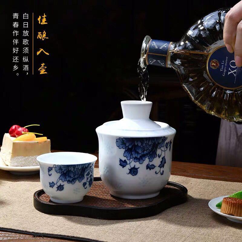 陶瓷黄酒温酒壶老式烫半