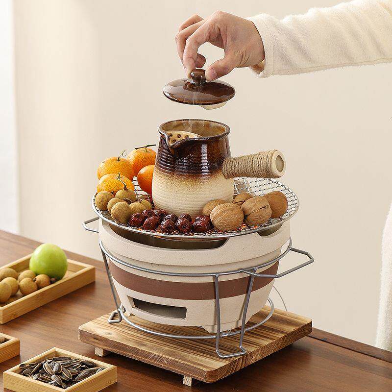 冬天围炉煮茶家用全套室
