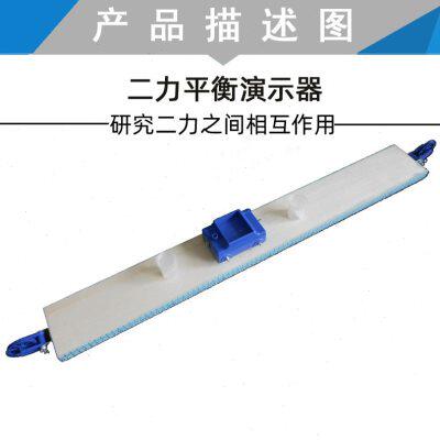 二力平衡演示器探究条件实验器带刻度长木板两端滑轮物理教学仪器