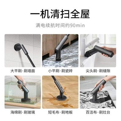 防水清洁刷车家用刷小猴长HOTO短柄强力两用卫生间电动家用大功率