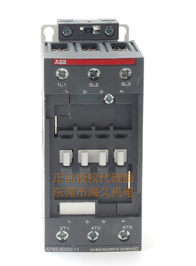 ABB低压交直流通用接触器 AF50-30-11*100-250V AC/DC；10103127
