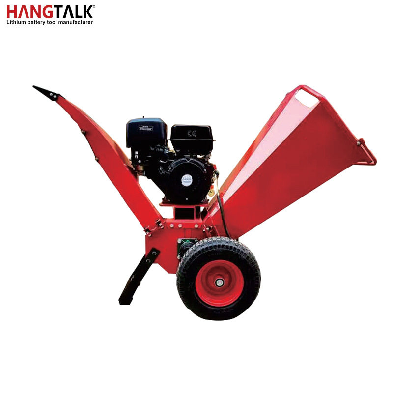 便携式移动手推木材粉碎机秸秆枝条园林碎枝机家用小型树枝粉碎机