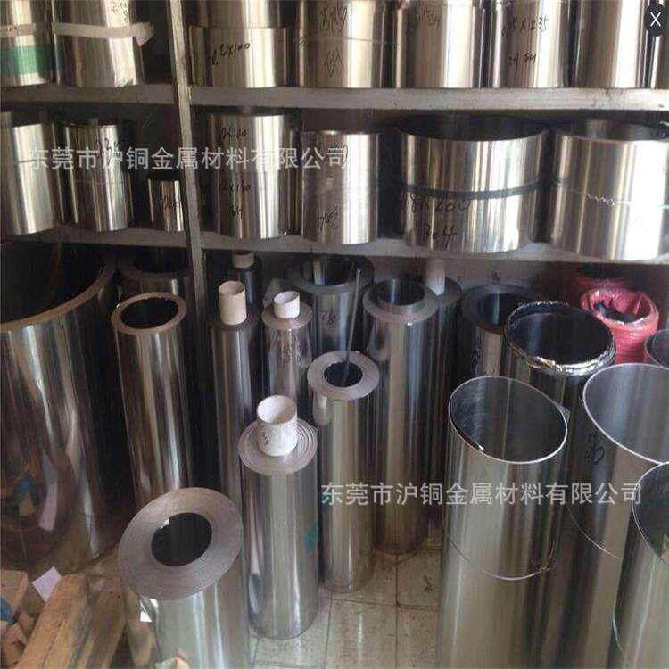 304H雾面镀镍不锈钢带,弹片用304H不锈钢镀镍带