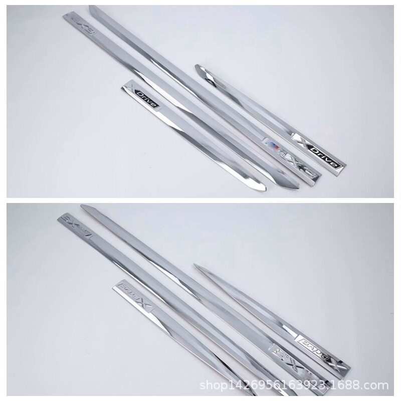 适用于22宝马X3门边条车身饰条 18x3改装饰条车门防擦板电镀改装M