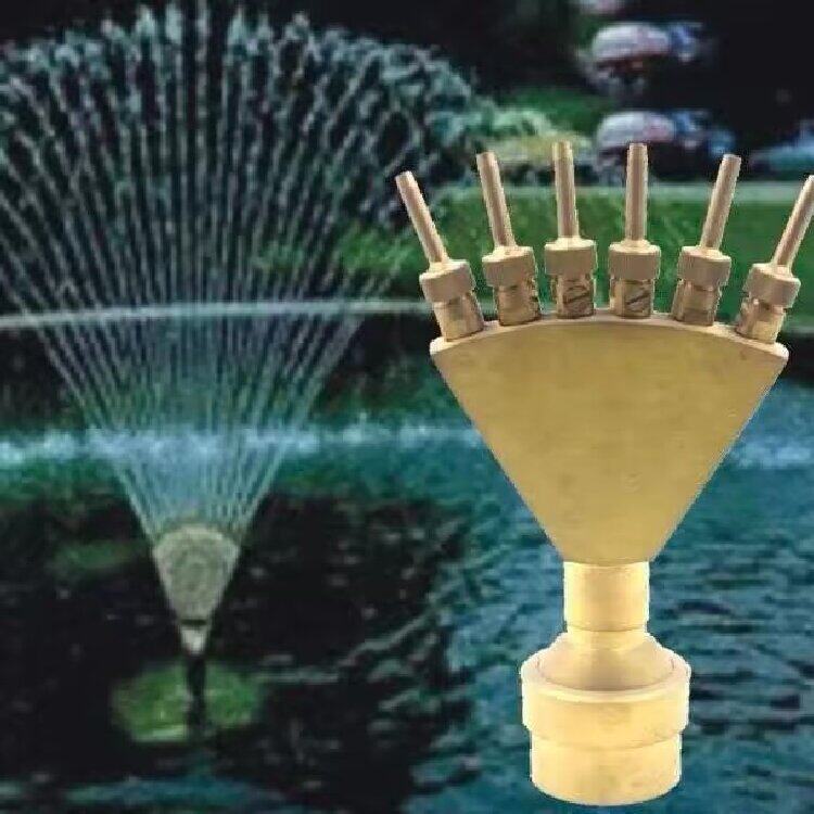 不锈钢全铜孔雀尾喷头泳池水秀