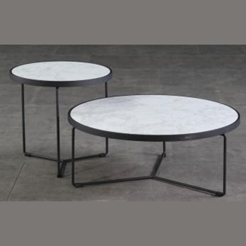 茶几简约现代北欧迷你小茶客厅沙发边几床小凳子大理石玻璃