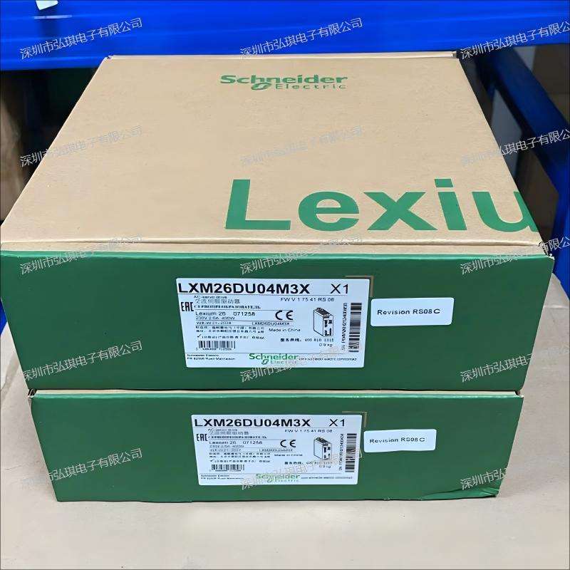 包邮LXM26DU04M3X 0.4KW交流伺服驱动器BCH2LD0433CF5C马达