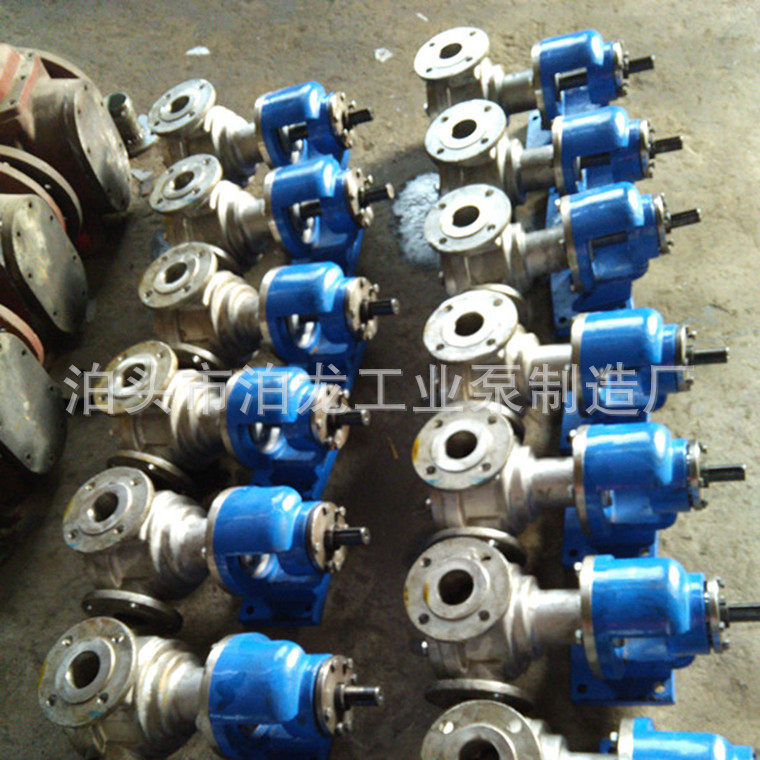 供应 NCB12/0.5玻璃胶输送泵 12立方的稠油泵 电动卧式胶水泵