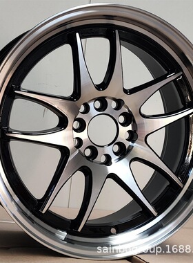 F91JT219 17寸18寸 4x100 5x100 5x114.3 汽车改装铝合金轮毂轮圈