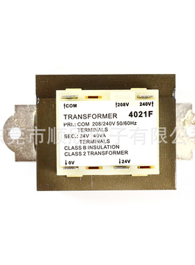 暖通空调HVAC 24V40VA 4021F PRI 208/240V 50/60Hz SEC 24V40VA