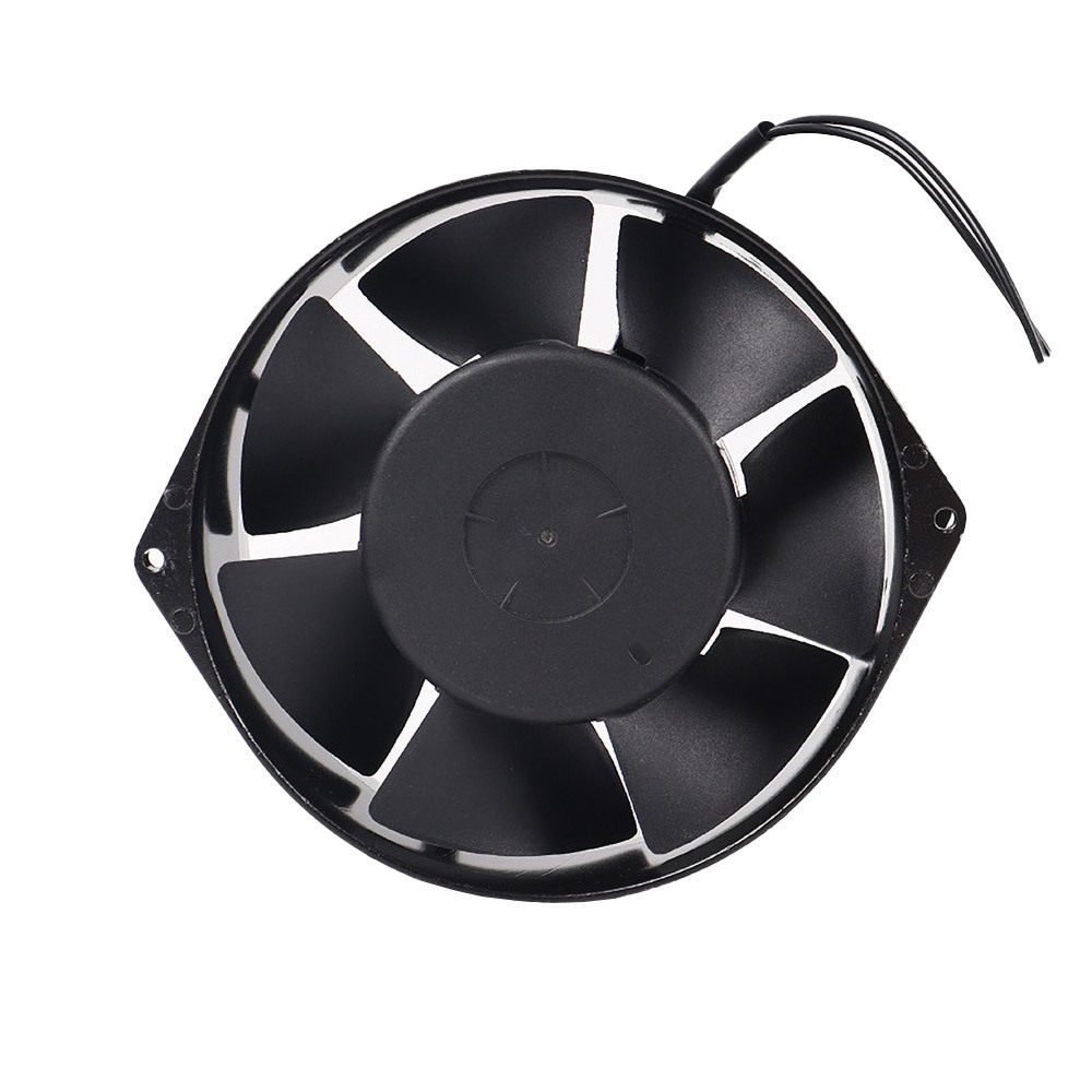 17255铝框铁叶大风量通风管道风机 直流散热风扇 D3KB1755BBH3W