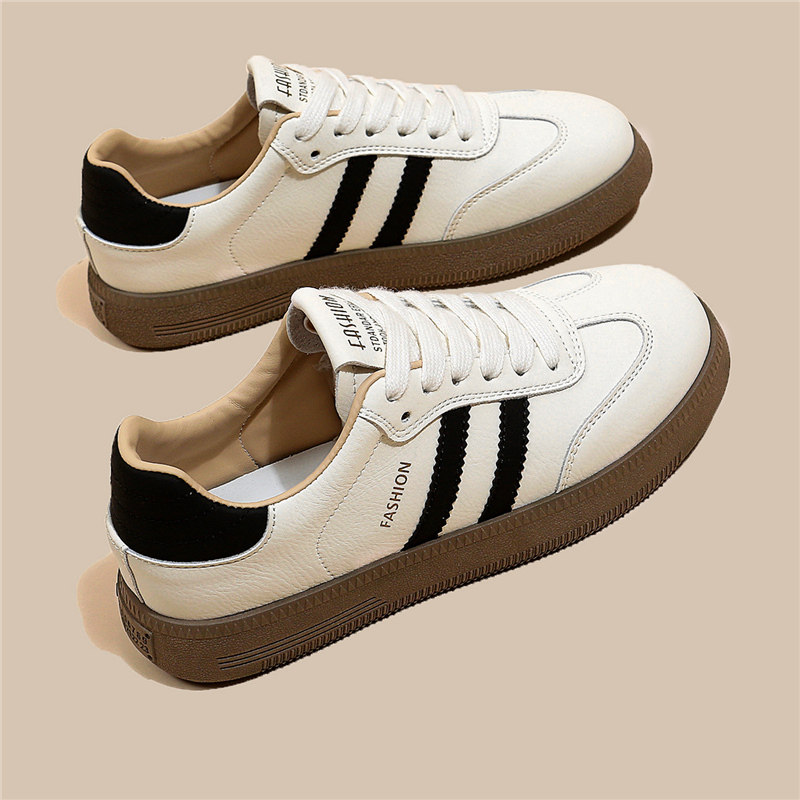 德训小白鞋女生百搭春秋平厚底2026夏季新款网红爆单休闲运动板鞋,女鞋,时尚休闲鞋,淘宝优惠券,粉丝福利购,淘宝优惠卷