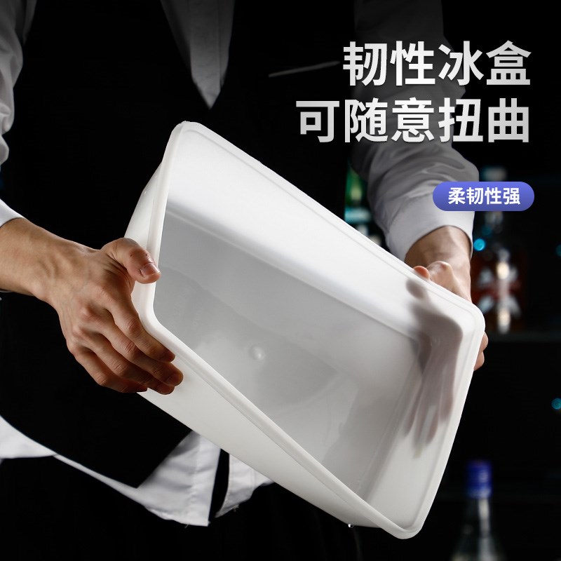 冰块模具超大容量储冰盒制冰盒带盖冰箱冻冰块神器大号带盖制冰格