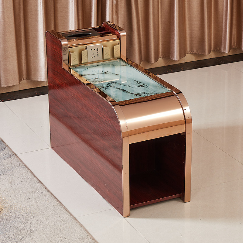 足疗足浴沙发茶几柜简约经济型美甲边角桑拿按摩洗脚柜美容小茶几