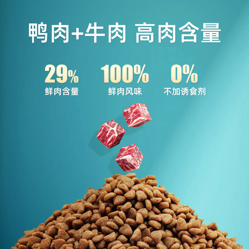 力狼狗粮1-6月幼犬专用泰迪金毛拉布拉多柯基比熊奶糕通用型3斤装