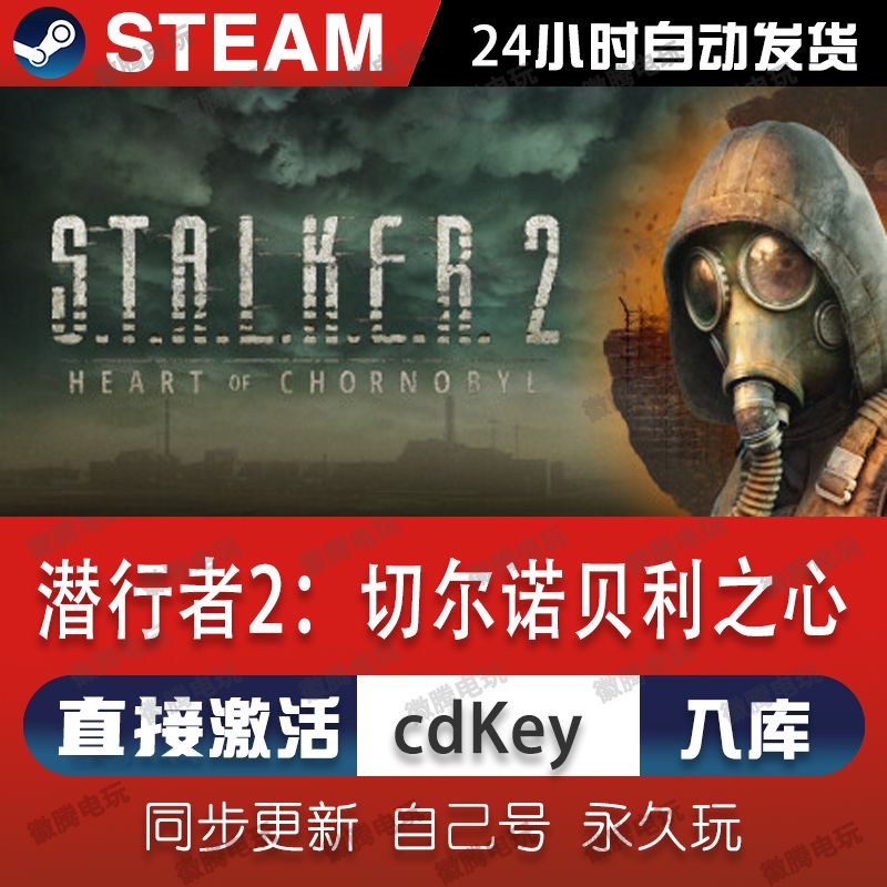 潜行者2:切尔诺贝利之心steam激活码cdkey在线PC游戏入库激活码