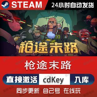 枪途末路steam游戏cdkey激活码单机电脑游戏全球区兑换码入库玩pc