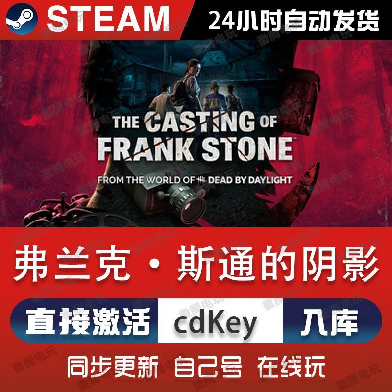 弗兰克·斯通的阴影steam游戏cdkey单机电脑游戏全球区国区入库pc