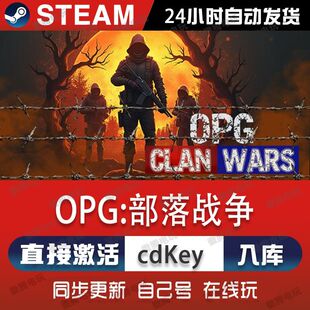 玩pc 单机电脑游戏全球区兑换码 OPG 部落战争steam游戏cdkey激活码