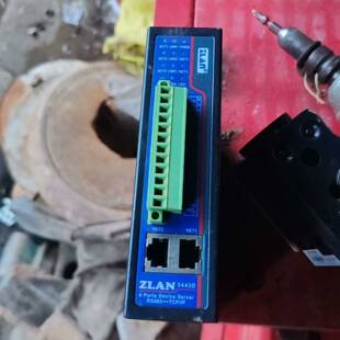可维修ZLAN5443D 4口RS485转以太网设备，工业级光电隔议价