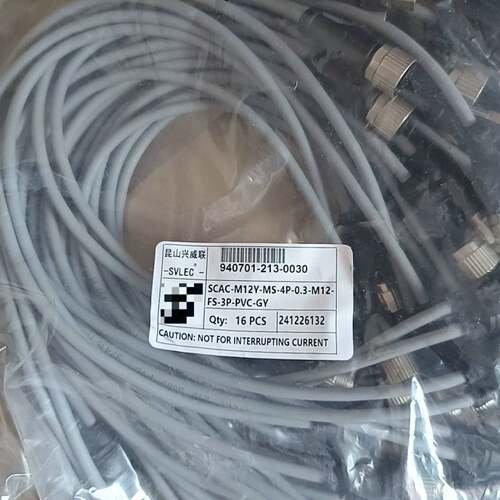可维修昆山兴威联连接线 SCAC-M12Y-MS-4P-0.3-M议价
